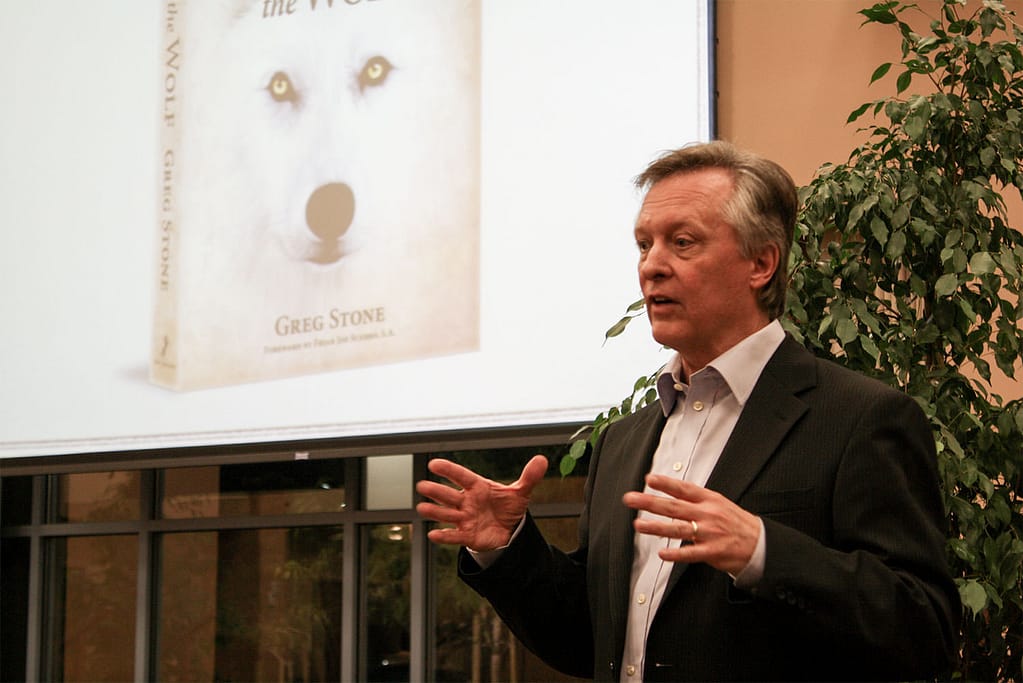 Greg Stone Lecturing